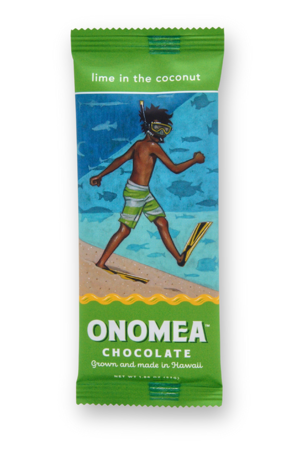 ONOMEA - Lime In The Coconut Chocolate Bar