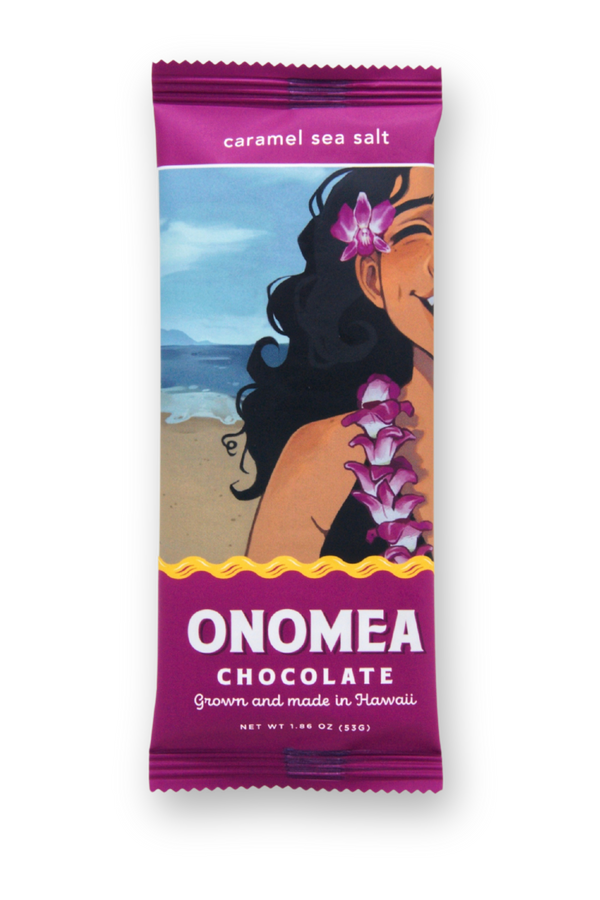 ONOMEA - Caramel Sea Salt Chocolate Bar