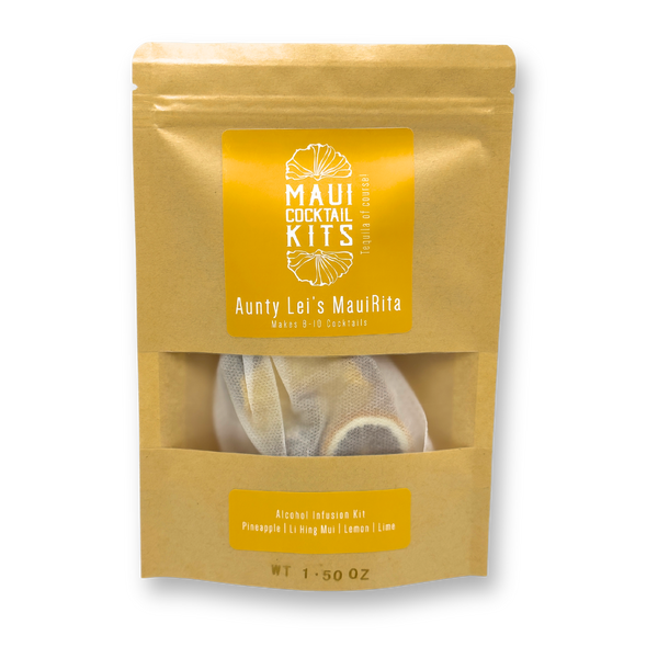 Maui Cocktail Infusion Kits: Aunty Leiʻs Maui-Rita
