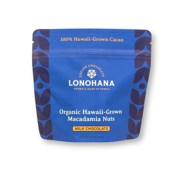 Lonohana Milk Chocolate Covered Macadamia Nut Pouch